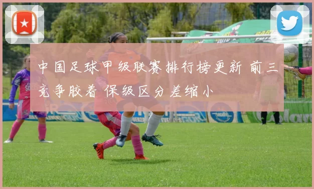 中国足球甲级联赛排行榜更新 前三竞争胶着 保级区分差缩小